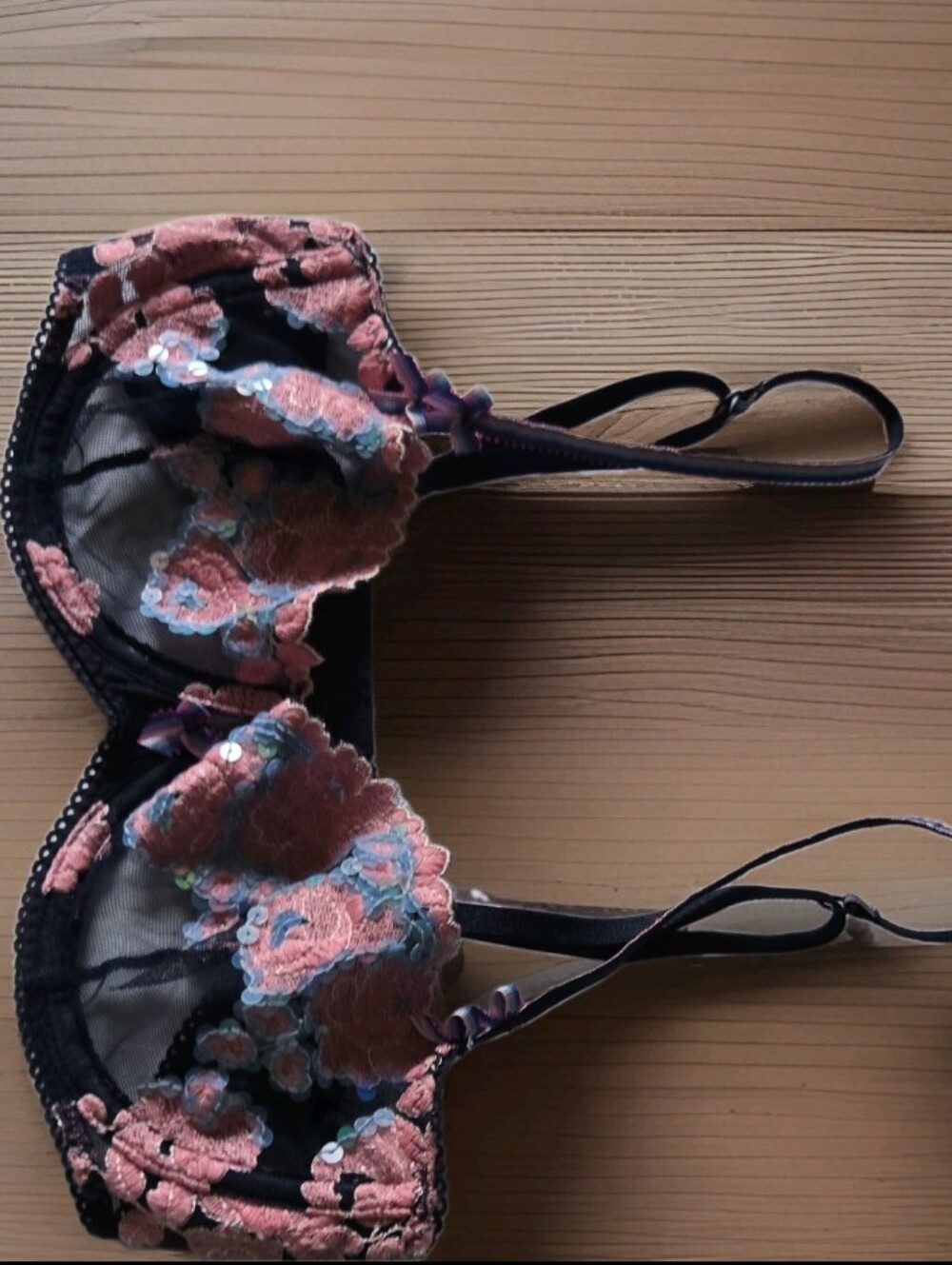 Y2K VS VICTORIA'S SECRET ANGELS BALCONETTE UNLINED UNDERWIRE BRA SIZE 34B